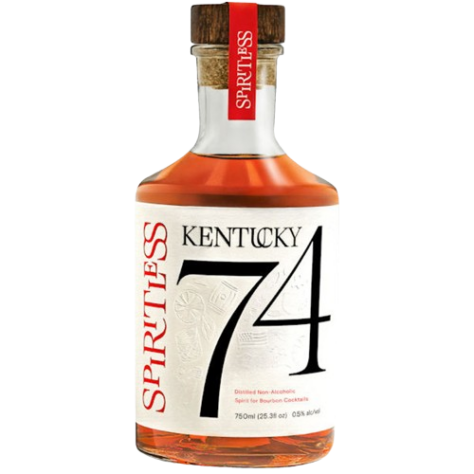 Spiritless Kentucky 74 Bourbon Whiskey Spirit: the review